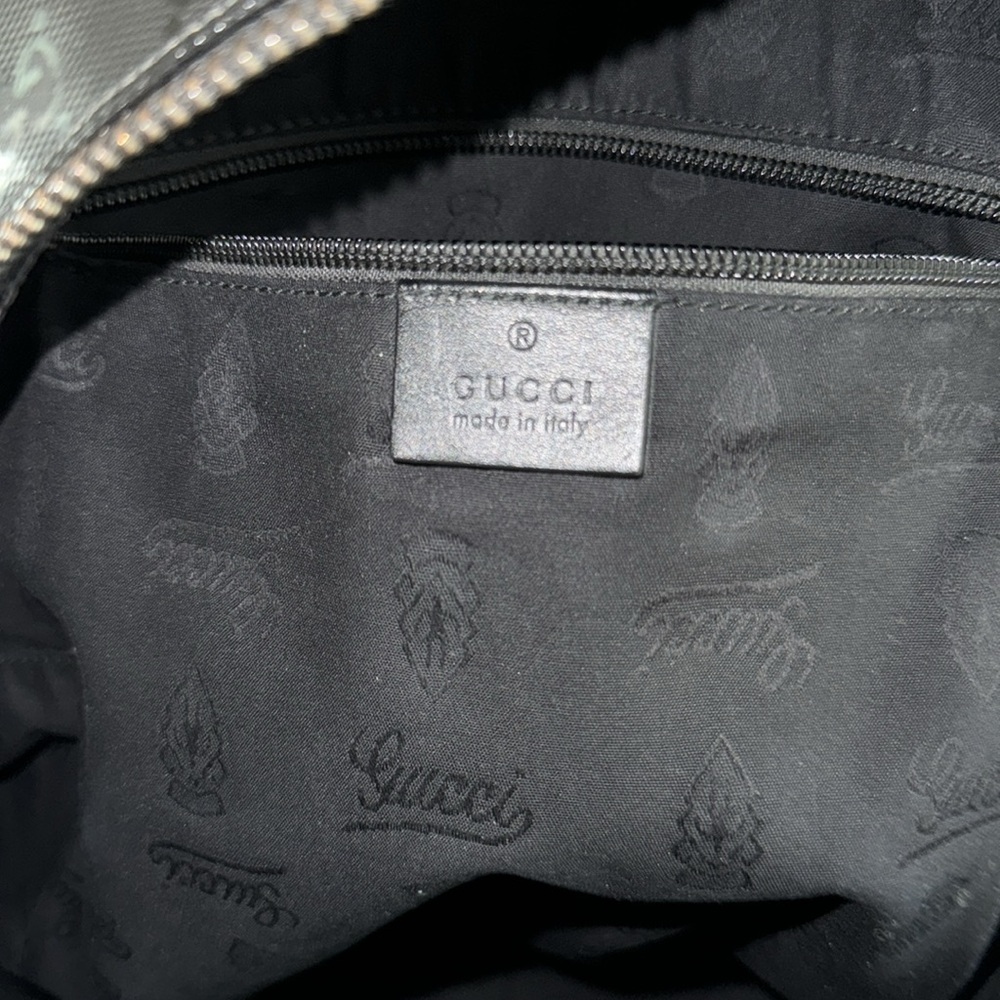 Pre owned Gucci GG black backpack, as shown in pictures. - Picture 5 of 17
